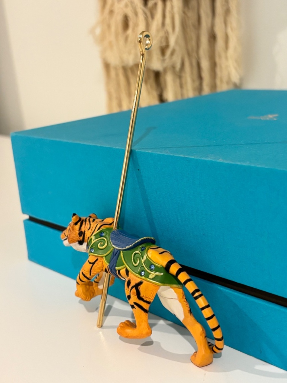 HALLMARK KEEPSAKE WILD Tiger Carousel Ride Christmas ornament special series - Picture 7 of 12